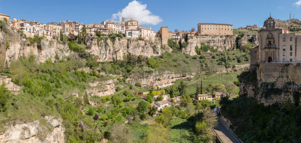 Hanging houses of Cuenca, tourist place of the city