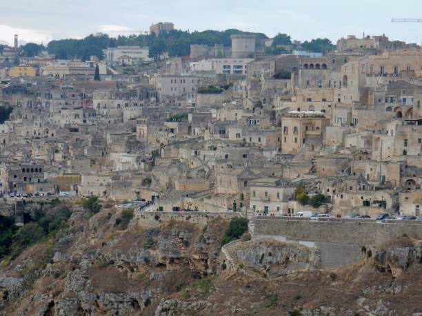 istock Matera - Panoramic view from the Contrada Murgia Timone 1187957420