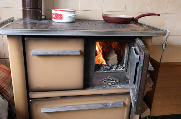 istock pot on a stove in a mountain hut 1187961537