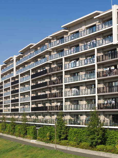 istock Large apartment in a residential area 1187962403