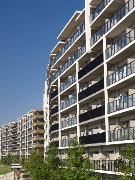 istock Large apartment in a residential area 1187962499