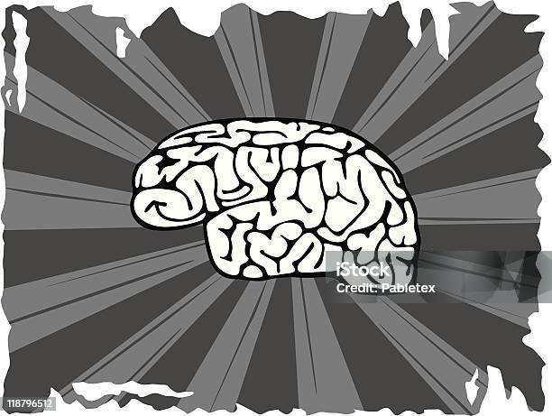 Ilustración de Cerebro Humano y más Vectores Libres de Derechos de Anatomía - Anatomía, Cerebelo, Cerebro humano