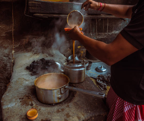 istock Hot Milk tea or Chai 1187966511