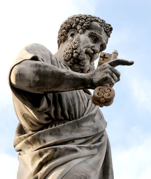 istock Statue of Saint Peter in Vatican City 1187976374