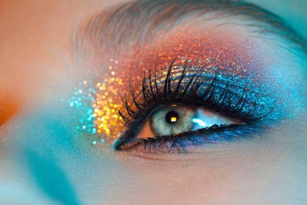 istock beautiful woman's eye close up macro 1187982766