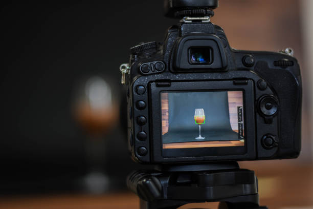 istock Product photography - View through the camera screen 1187982911