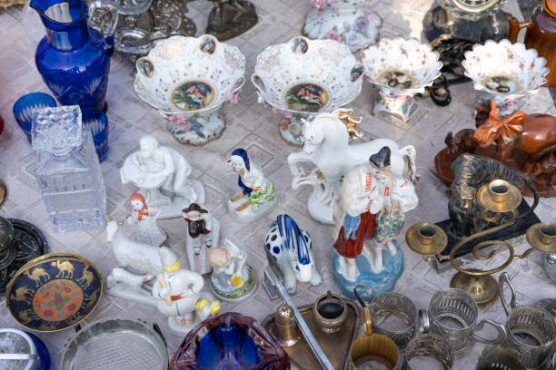 istock Various items for sale at the fair 1187988080
