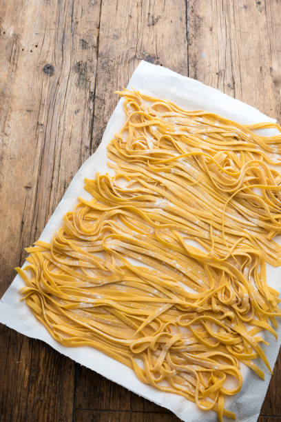 istock Bologna original Homemade tagliatelle pasta 1187989254