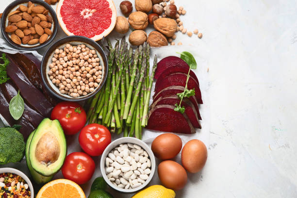 istock Foods high in vitamin B9 1187993783