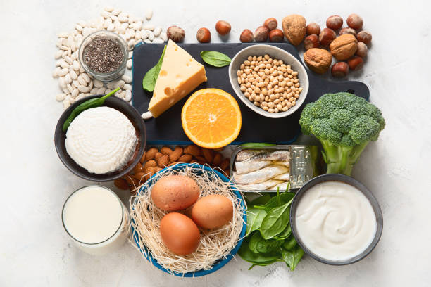 istock Foods High in Calcium 1187993789