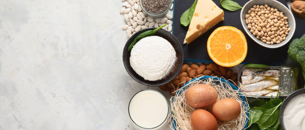 istock Foods High in Calcium 1187993813