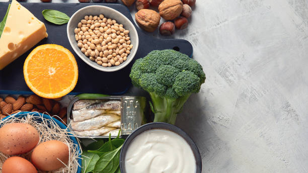istock Foods High in Calcium 1187993826