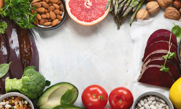istock Foods high in vitamin B9 1187993867