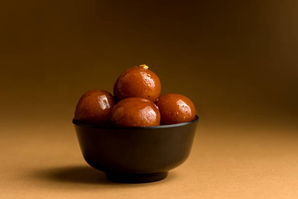 istock Gulab Jamun in bowl. Indian Dessert or Sweet Dish. 1187996232