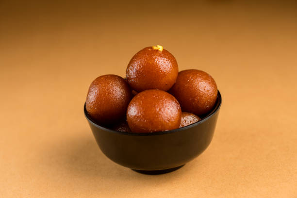 istock Gulab Jamun in bowl. Indian Dessert or Sweet Dish. 1187997337