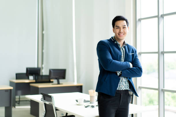 istock Asian businessman portrait. 1187998261