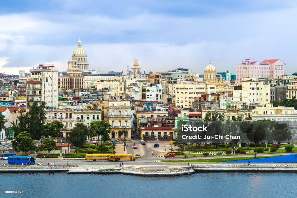 cityscape of havana, cuba skyline of Havana (Habana), capital of Cuba Cuba Stock Photo
