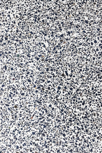 istock Natural background of white marble terrazzo pattern 1188004966