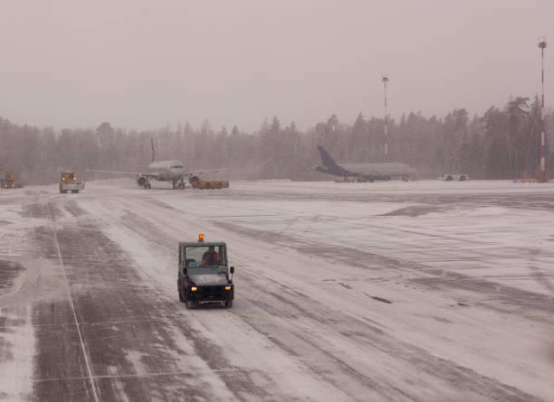istock Airplane at the terminal gate ready for takeoff 1188008464