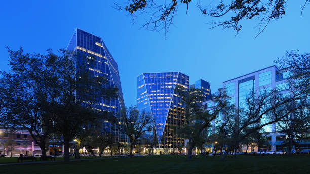 istock Regina, Canada cityscape at dusk 1188008568