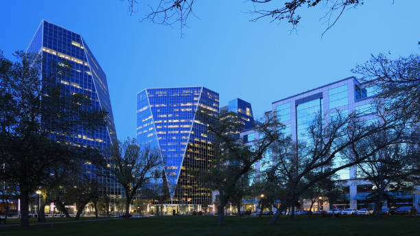 istock Regina, Canada cityscape at twilight 1188008578
