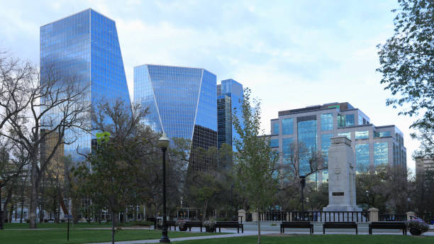 istock Regina, Canada city center scene 1188008623