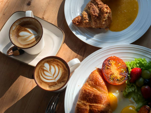 istock Coffee and breakfast in the morning 1188008632