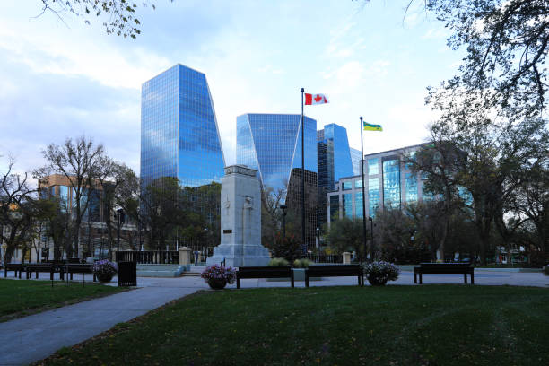 istock Regina, Canada city center view 1188008680