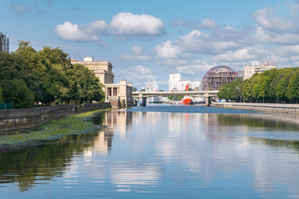 istock Pregolya river in Kaliningrad, Russia. 1188010645