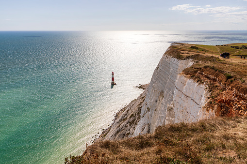 White cliffs of England in Dover, United Kingdom