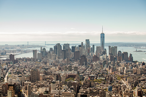 High View Of Manhattan,New York