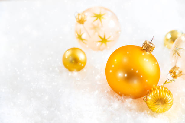 Merry Christmas and Happy New Year, Holidays greeting card background. Selective focus.