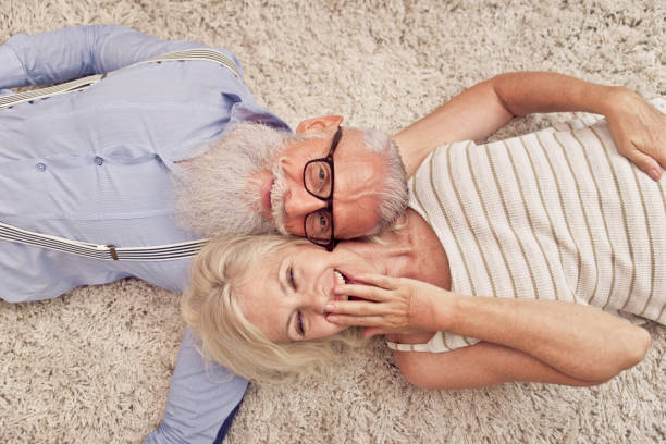 istock Senior couple at home 1188032731