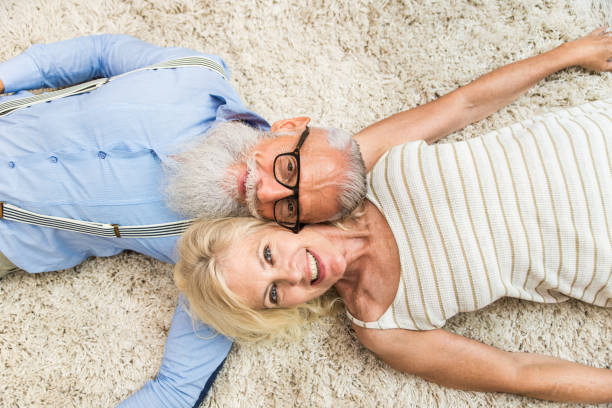 istock Senior couple at home 1188032796