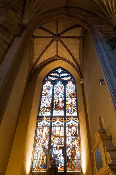 istock Stained glass in St. Giles Cathedral 1188033675