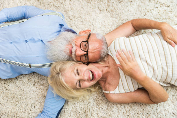 istock Senior couple at home 1188034118