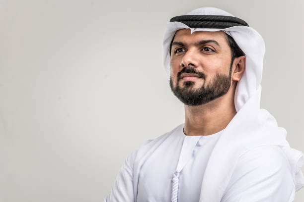 istock Arabian man with traditional dress 1188034853