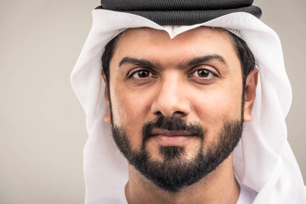 istock Arabian man with traditional dress 1188034985