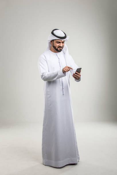 Arabian man with traditional dress