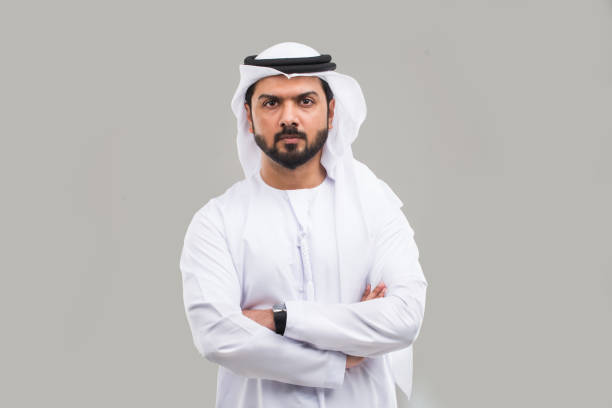 istock Arabian man with traditional dress 1188035165
