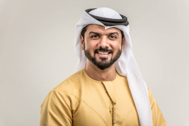 istock Arabian man with traditional dress 1188035220