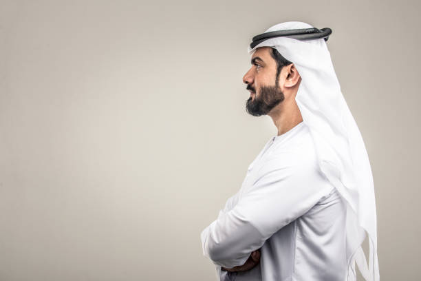 istock Arabian man with traditional dress 1188035810