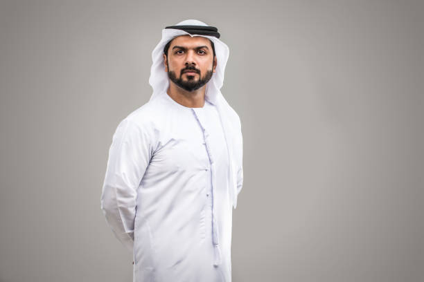 istock Arabian man with traditional dress 1188035819