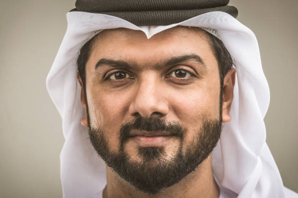 istock Arabian man with traditional dress 1188035947