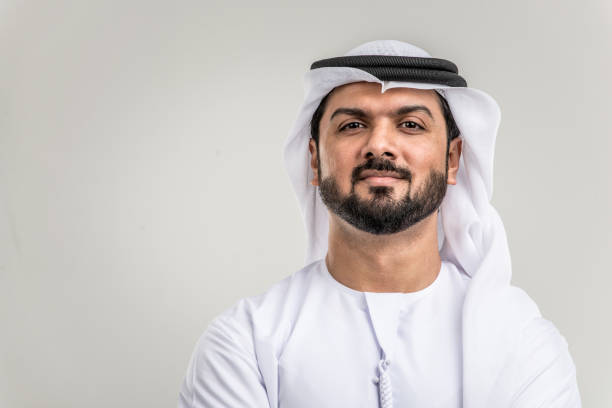 istock Arabian man with traditional dress 1188036010