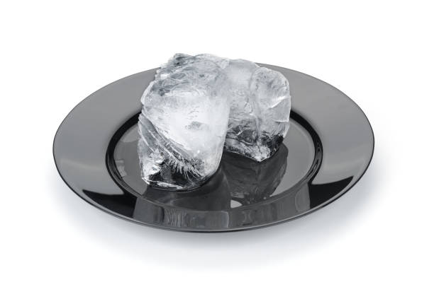 The word ice in ice letters