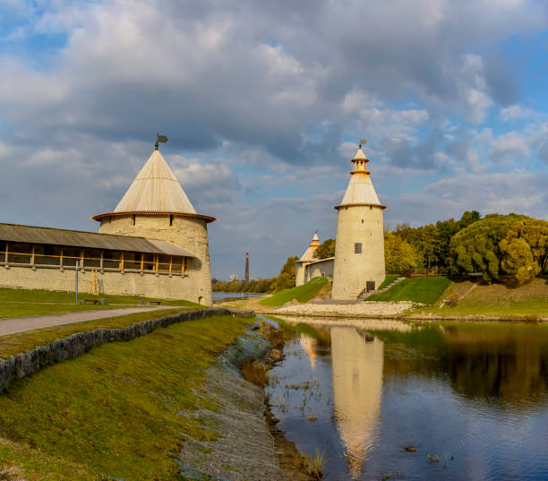 istock Pskov Krom (Kremlin), historical and architectural center of Pskov. 1188037045