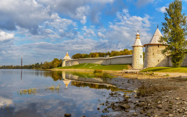 istock Pskov Krom (Kremlin), historical and architectural center of Pskov. 1188037072