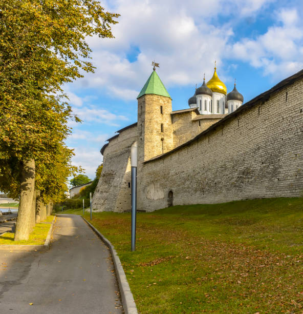 istock Pskov Krom (Kremlin), historical and architectural center of Pskov. 1188037078