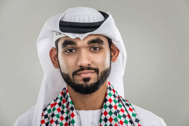 istock Arabian man with traditional dress 1188037546